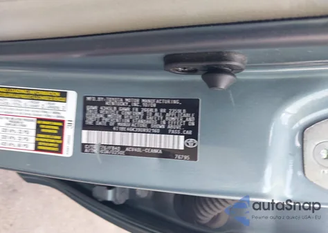 2009 Toyota Camry Le z USA, uszkodzony, nr VIN 4T1BE46K39U892160